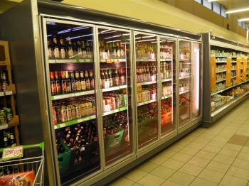 rayonnage réfrigéré plats préparés
